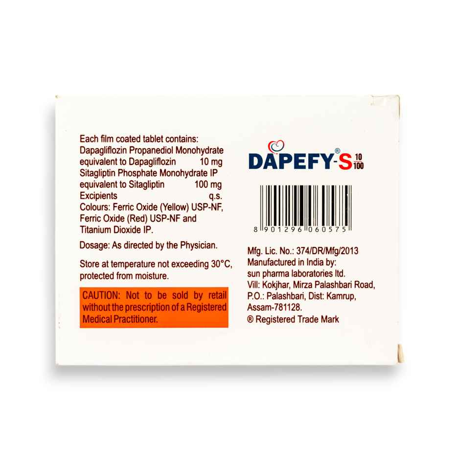Dapefy-S 10/100 Tablet