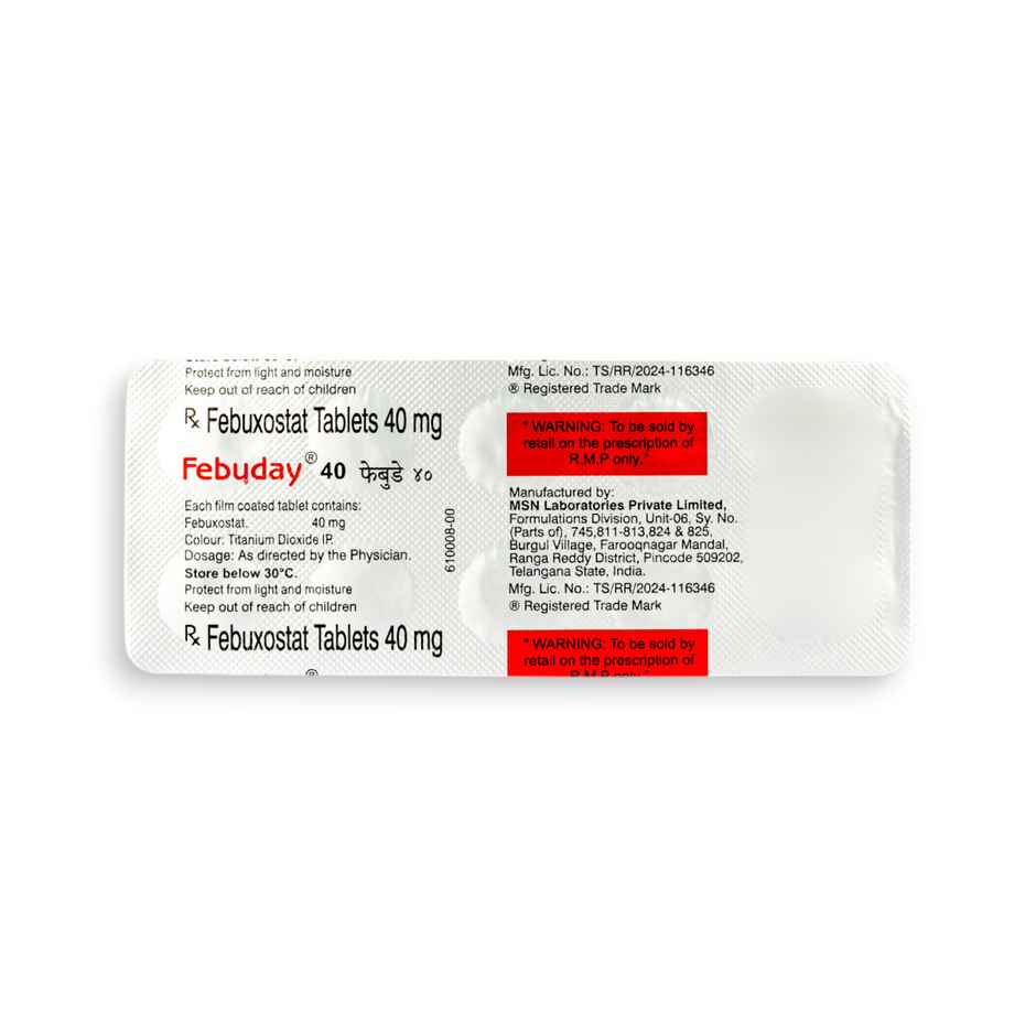 Febuday 40 Tablet