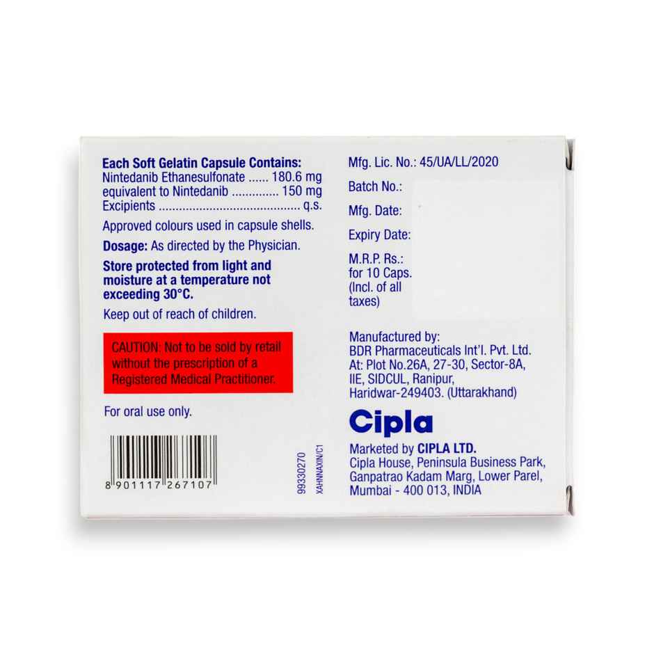 Nintib 150 Soft Gelatin Capsule