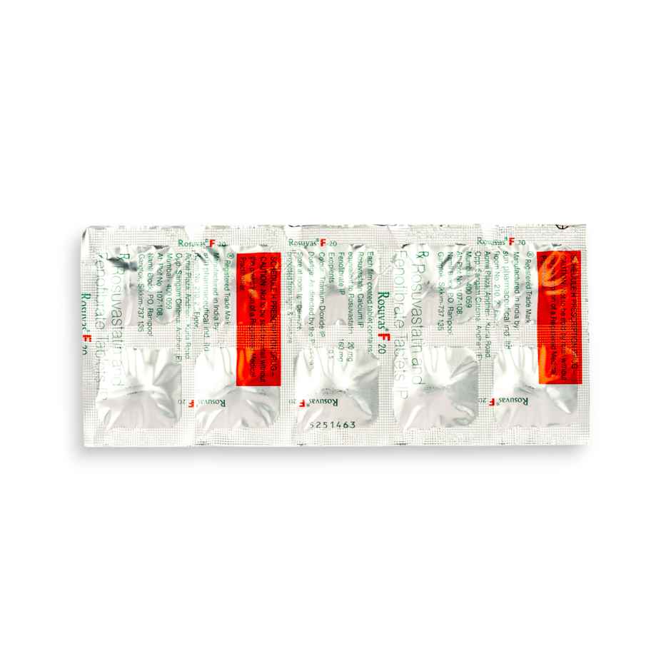 Rosuvas F 20 Tablet