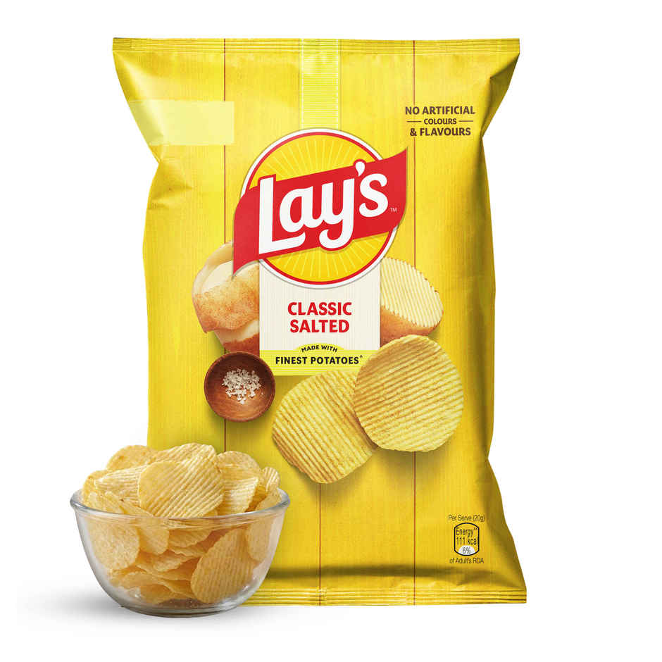 Lay's Classic Salted Potato Chips Combo   