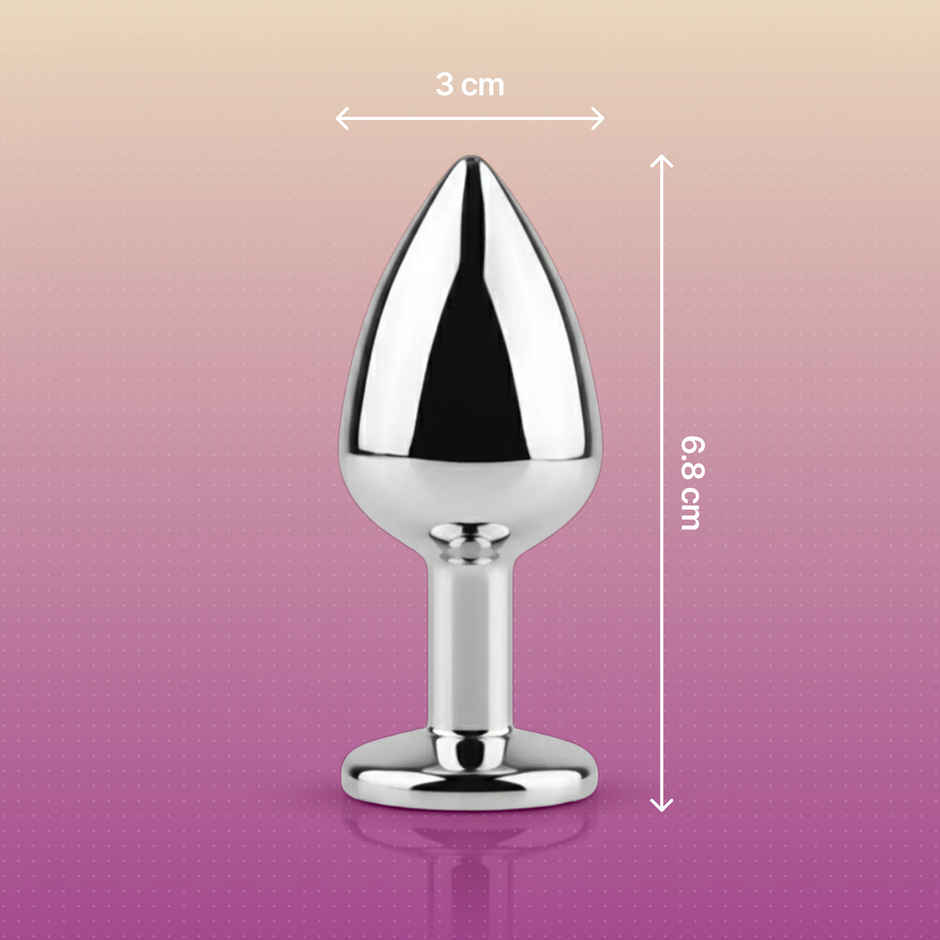 Nooky Tempt 2 in 1 Intimacy Kit Metal Plug and Aphrodisiac Chocolate