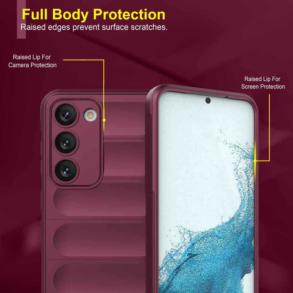Zapcase Back Cover for Samsung Galaxy S23 5G | Magic-Plum