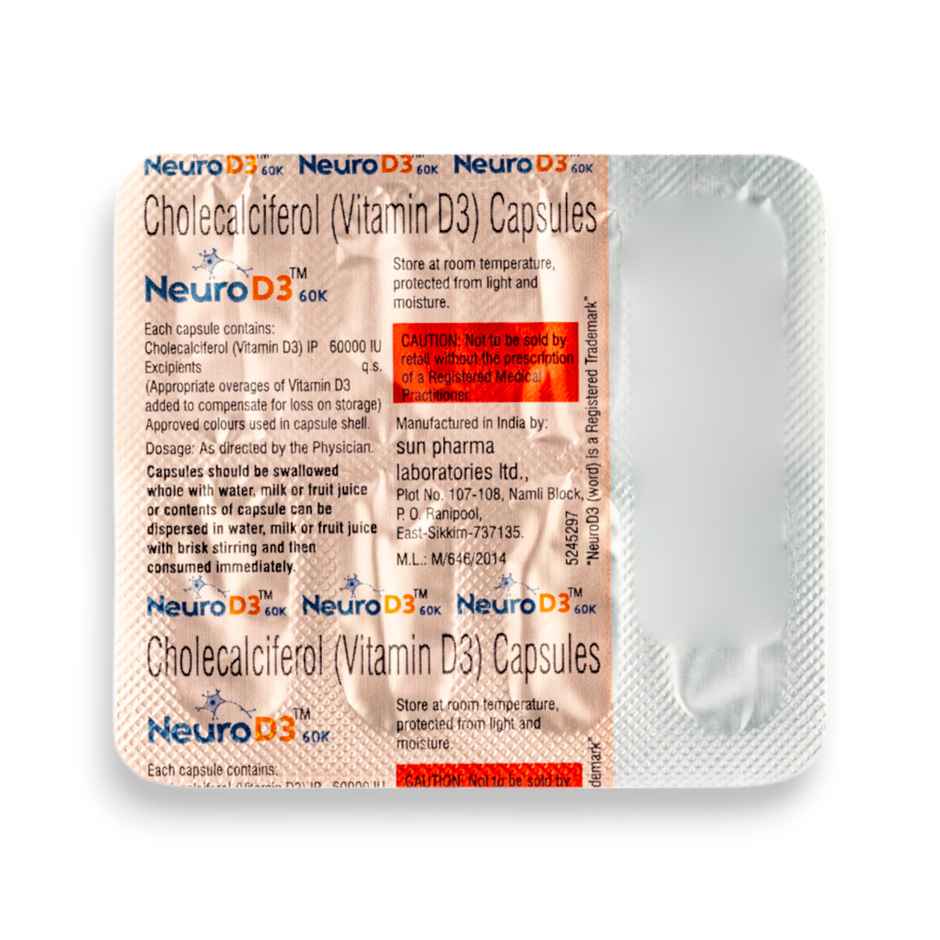 NeuroD3 60K Vitamin(D3) Capsule