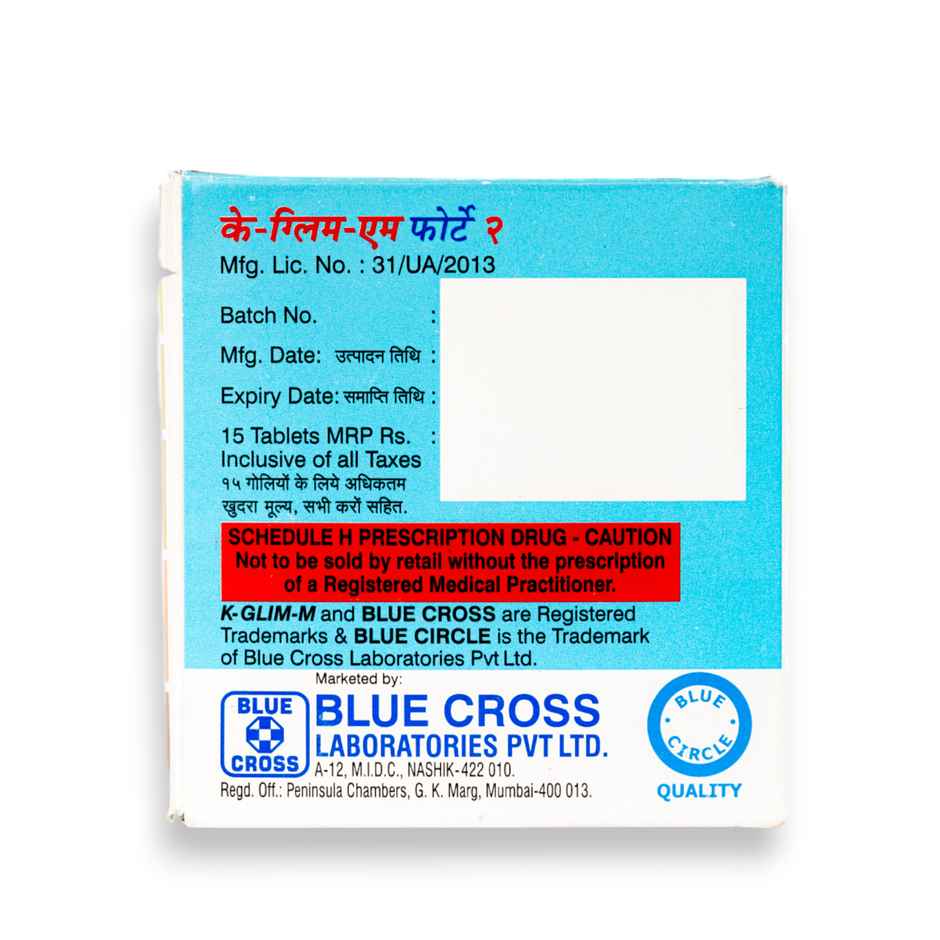 K-Glim-M Forte 2mg Tablet PR