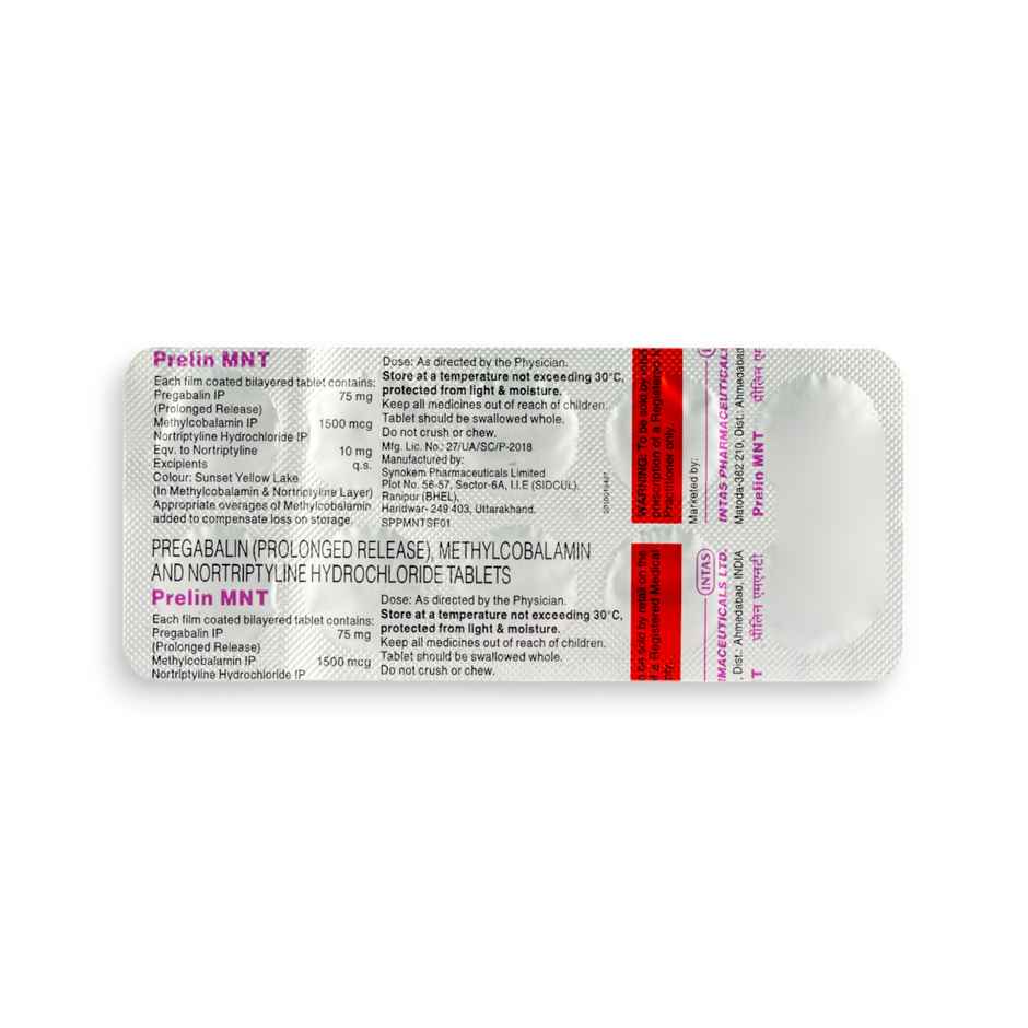 Prelin MNT Tablet PR