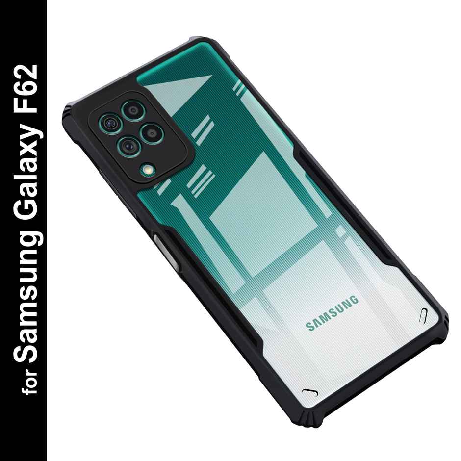 Zapcase Back Cover for Samsung Galaxy F62 | Matte-Black