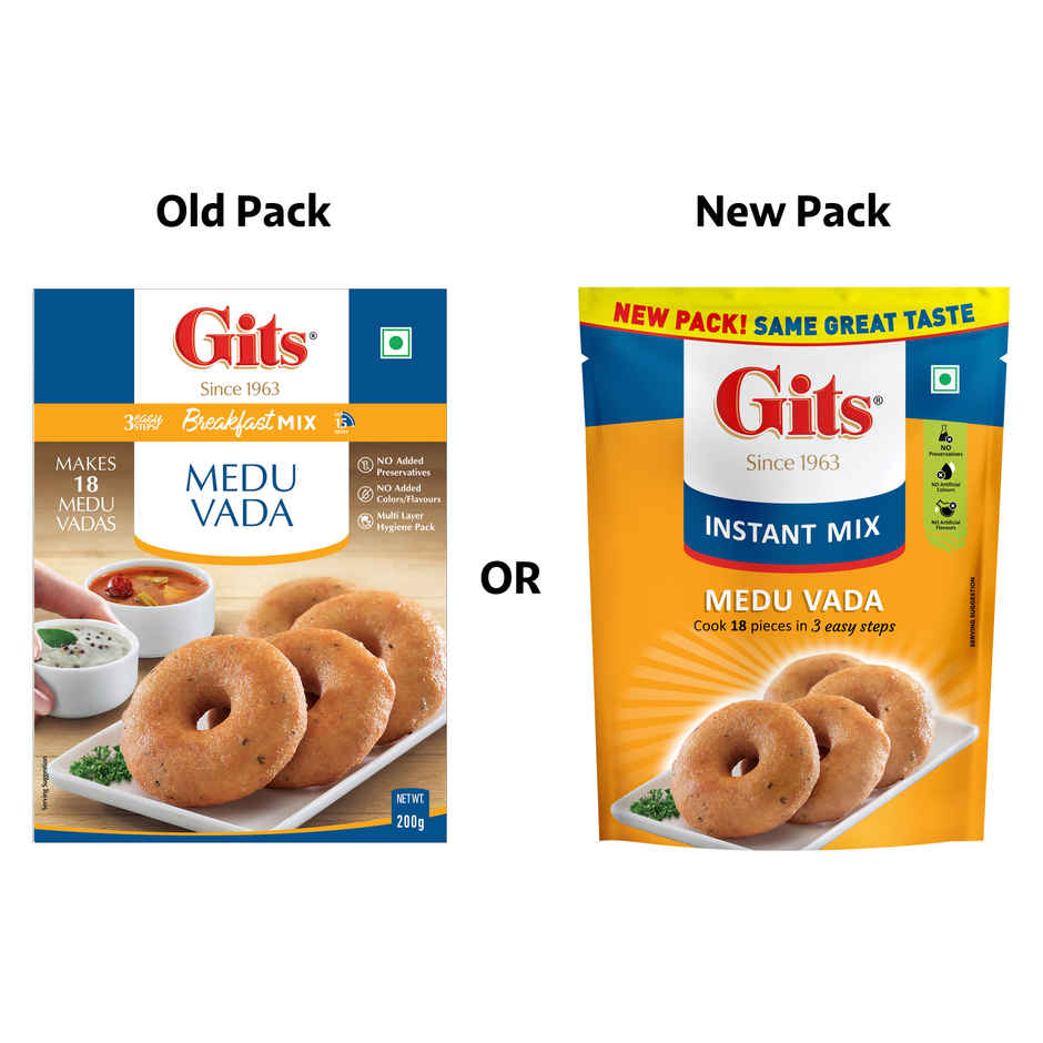 Gits Medu Vada Instant Snack Mix