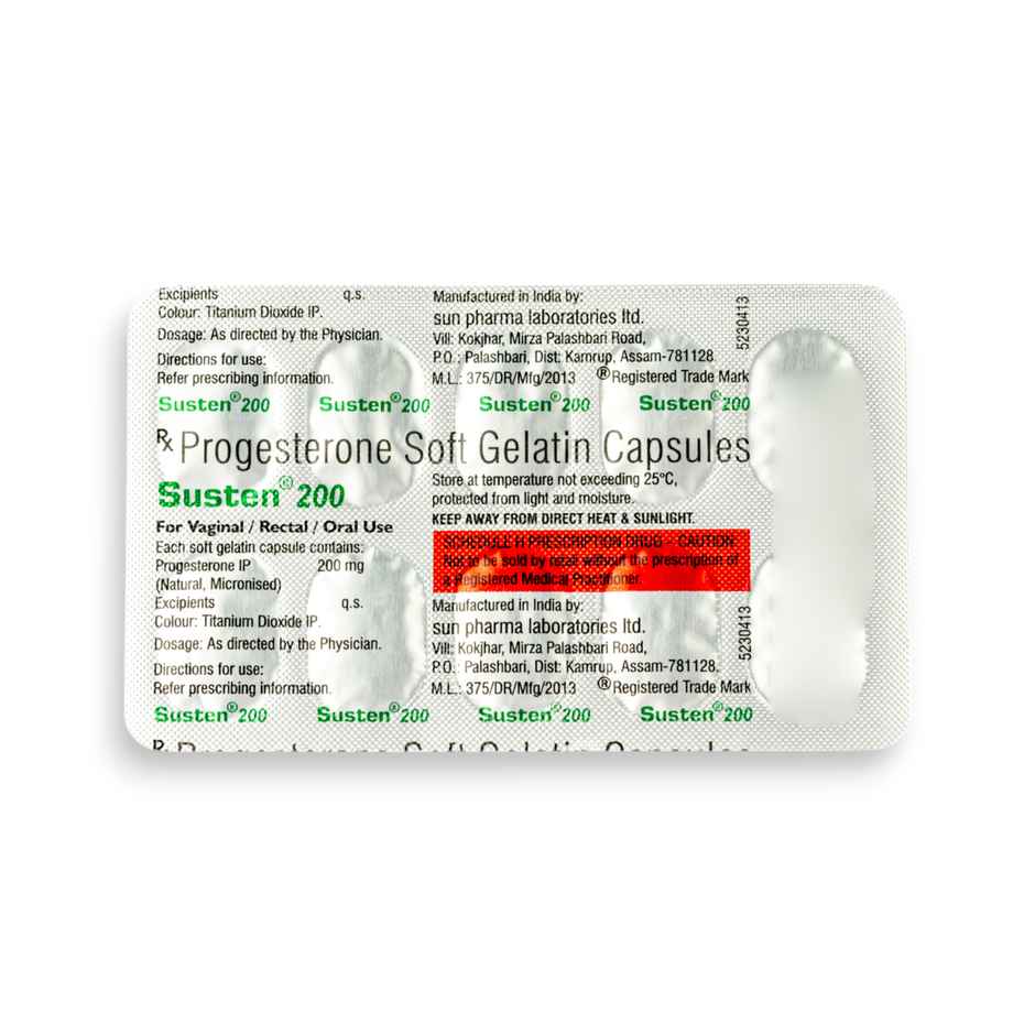 Susten 200 Soft Gelatin Capsule