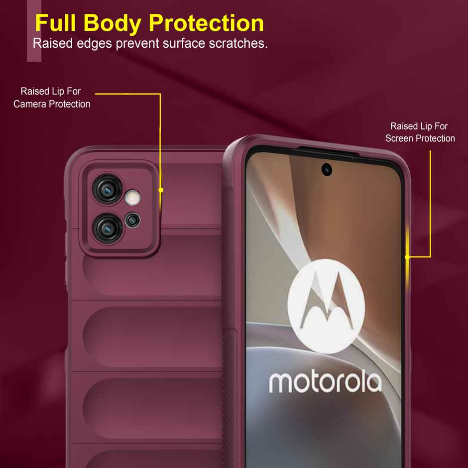 Zapcase Back Cover for Motorola G32 | Magic-Plum