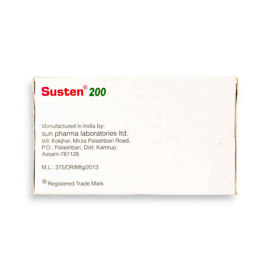 Susten 200 Soft Gelatin Capsule
