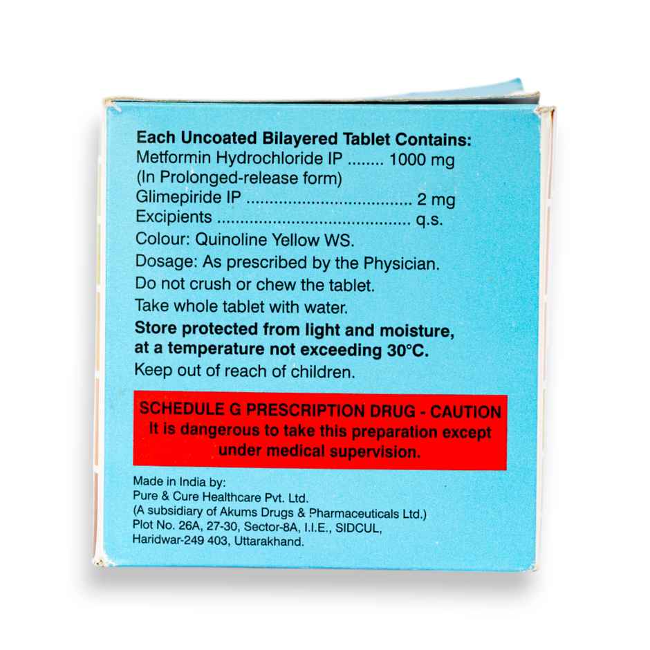 K-Glim-M Forte 2mg Tablet PR