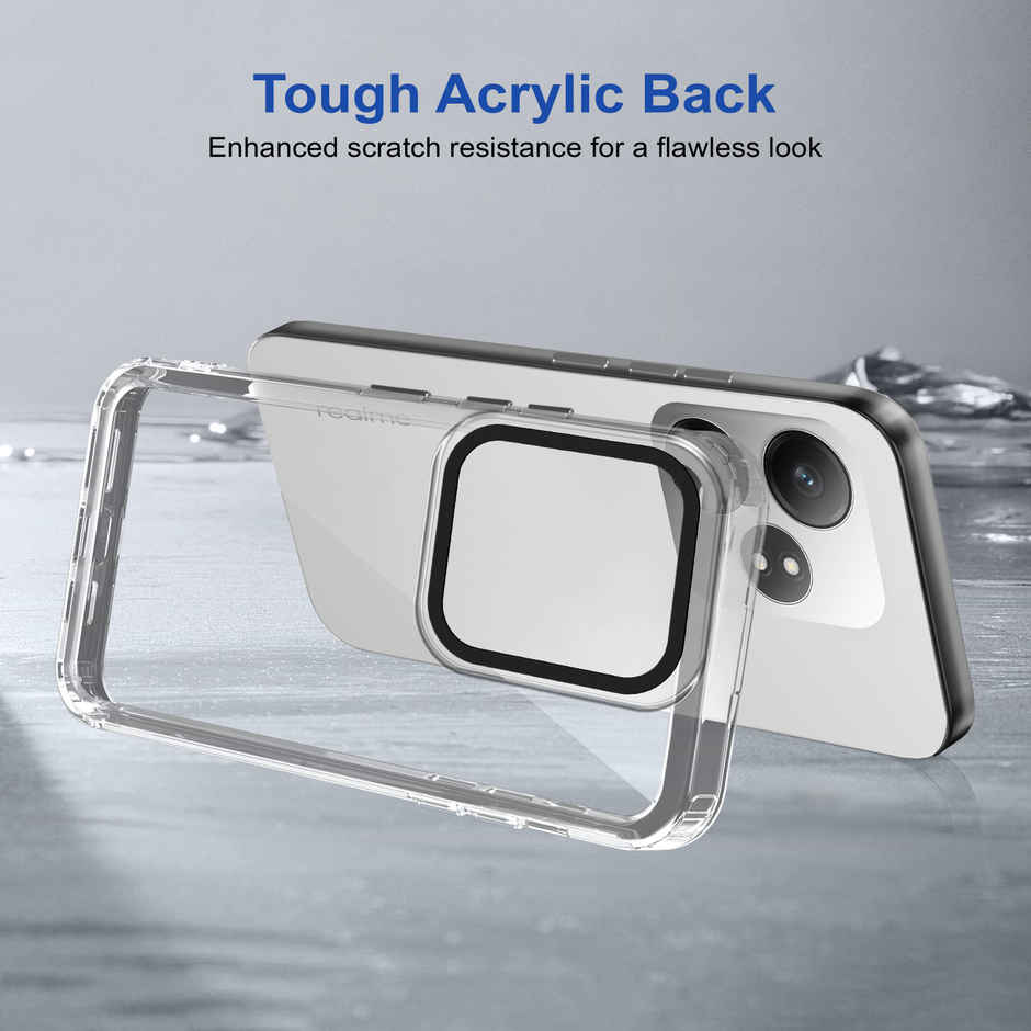 Zapcase Back Cover for Realme GT 6T 5G | Space-Clear