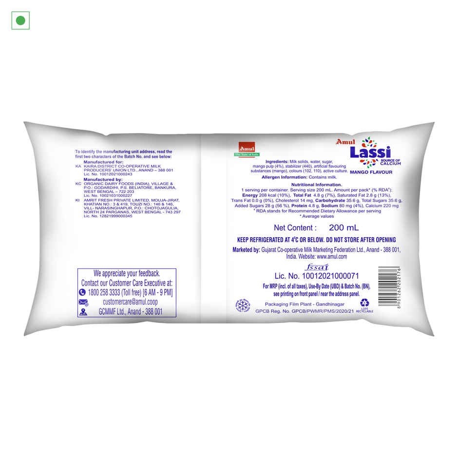 Amul Mango Lassi