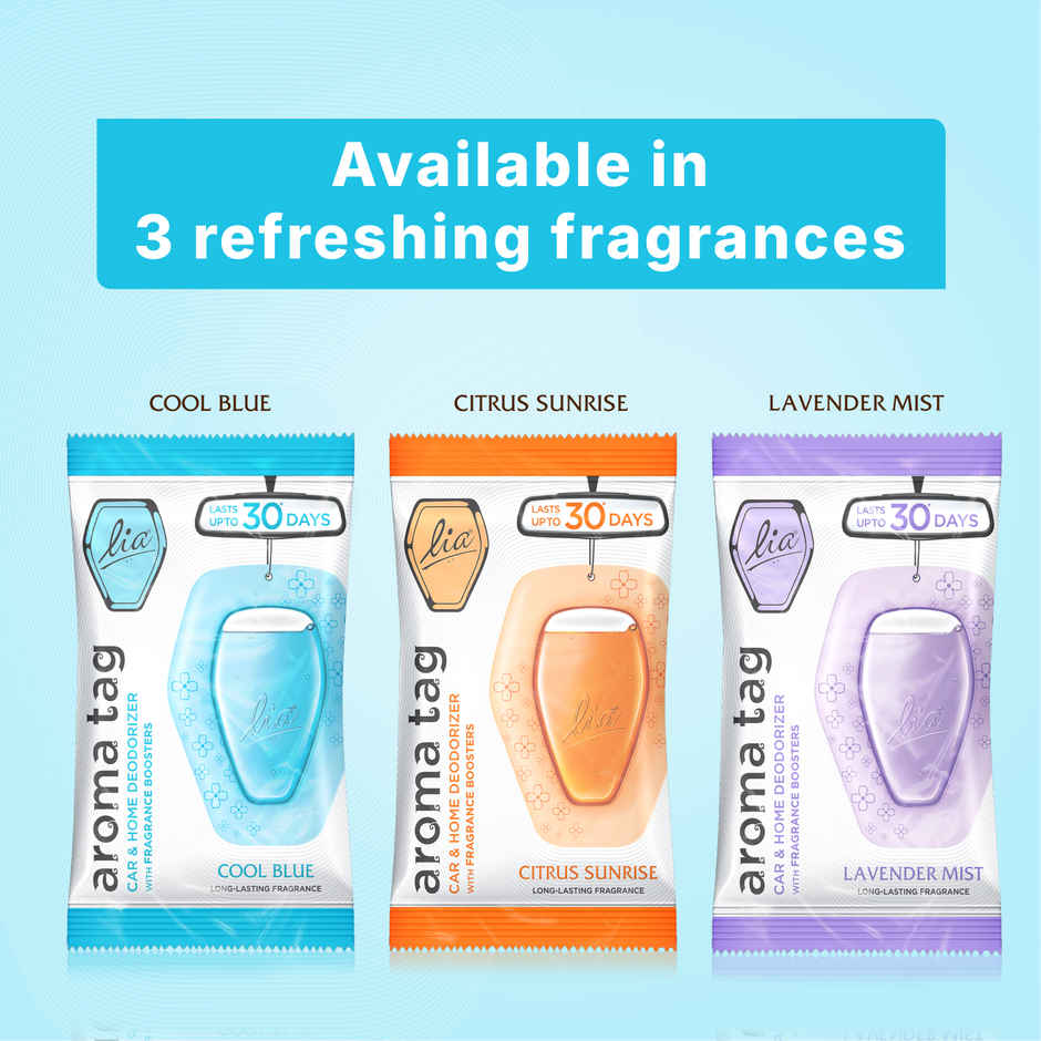 Lia Aroma Tag Cool Blue | From House of Cycle