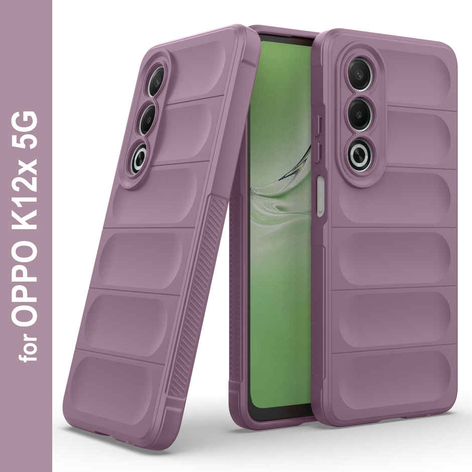 Zapcase Back Cover for OPPO K12x 5G | Magic-Lavender