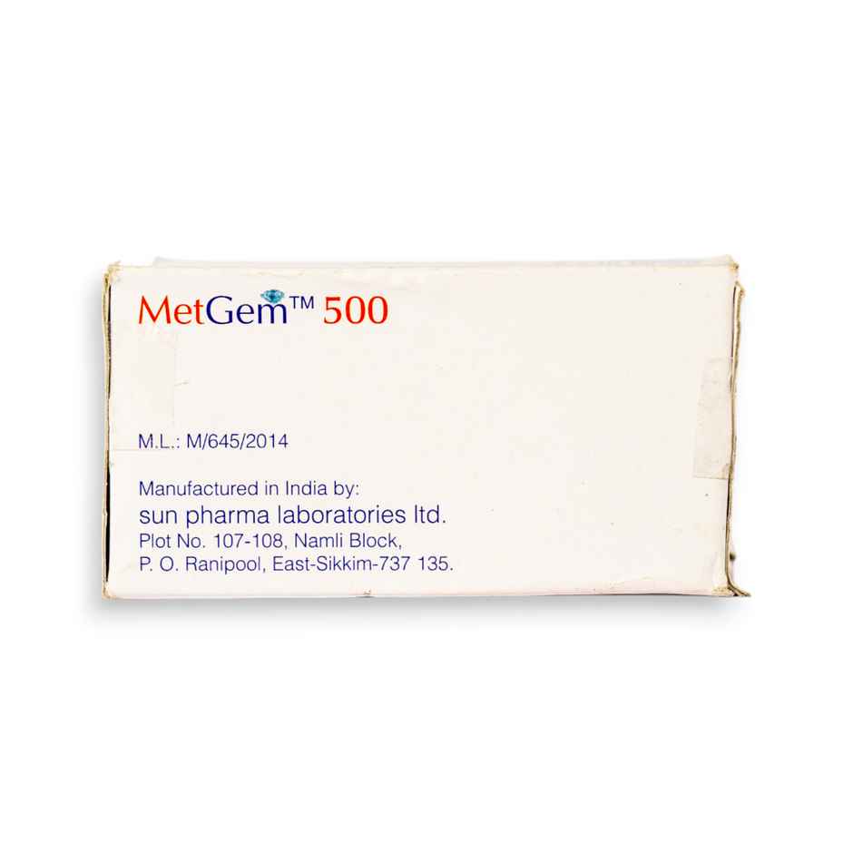 MetGem 500 Tablet ER