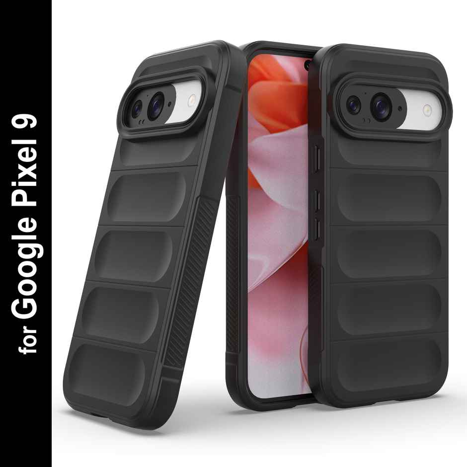 Zapcase Back Cover for Google Pixel 9 | Magic-Black