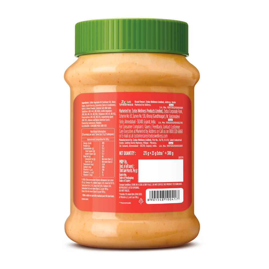 Nutralite Tandoori Eggless Mayonnaise
