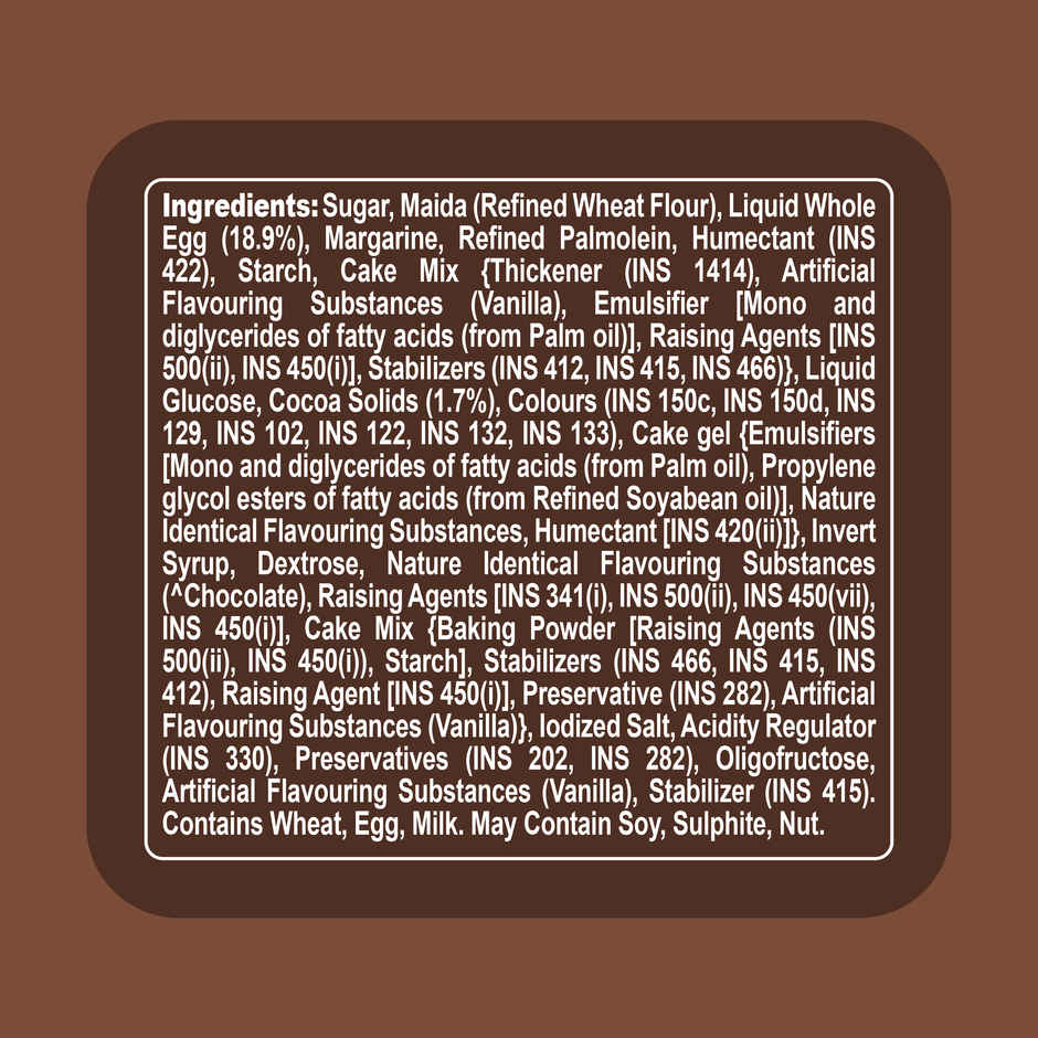 Sunfeast Cakes Sliced | Choco