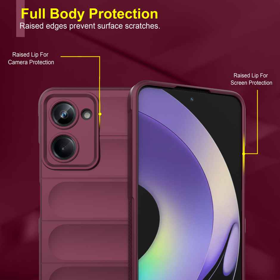 Zapcase Back Cover for Vivo T3 Lite 5G | Magic-Plum