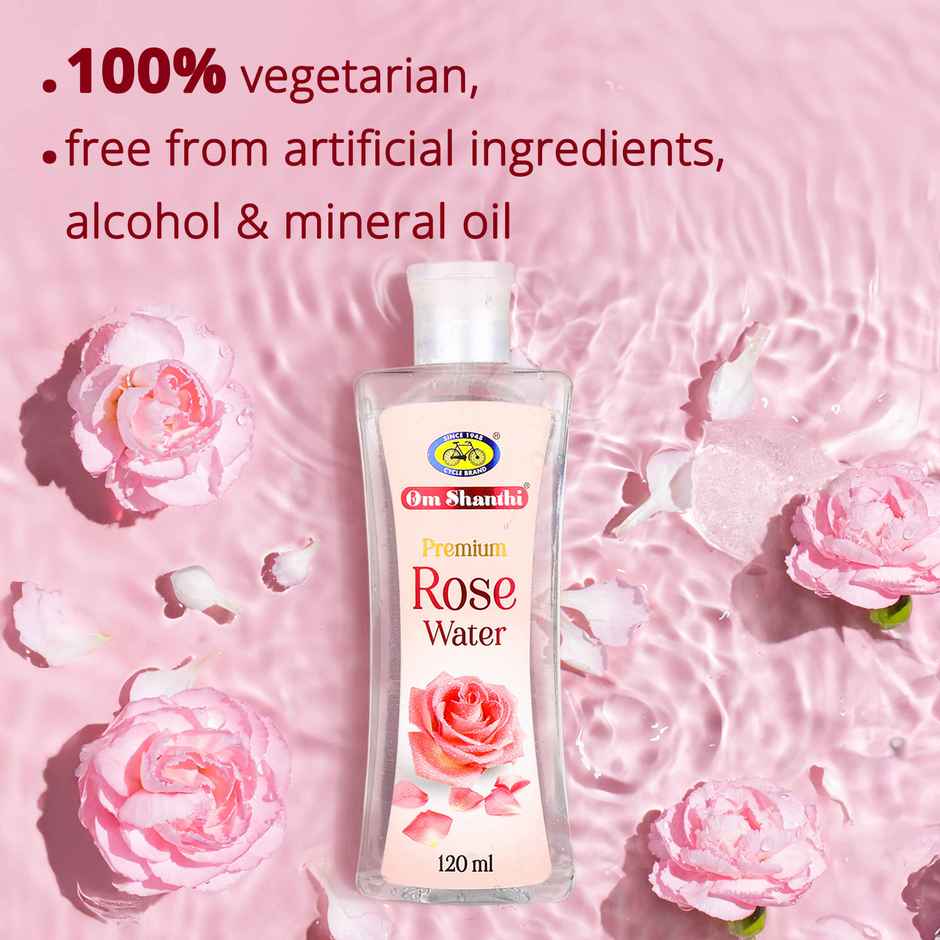 Pure Rose Water | Gulab Jal | Natural & Refreshing Floral Essence | Cycle