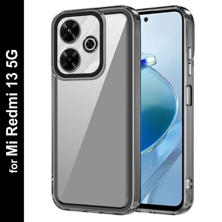 Zapcase Back Cover for Mi Redmi 13 5G | Space-Black
