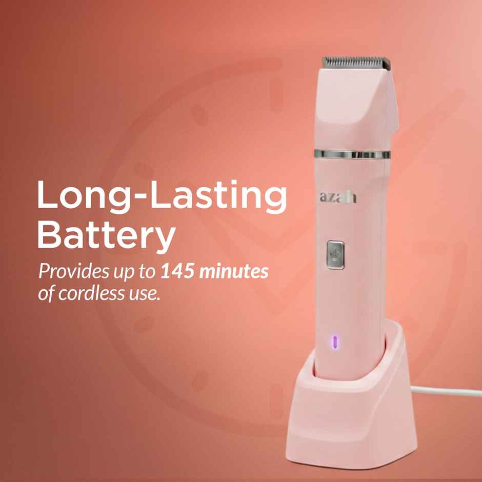 Azah Rechargeable Face, Body & Bikini Trimmer for Women