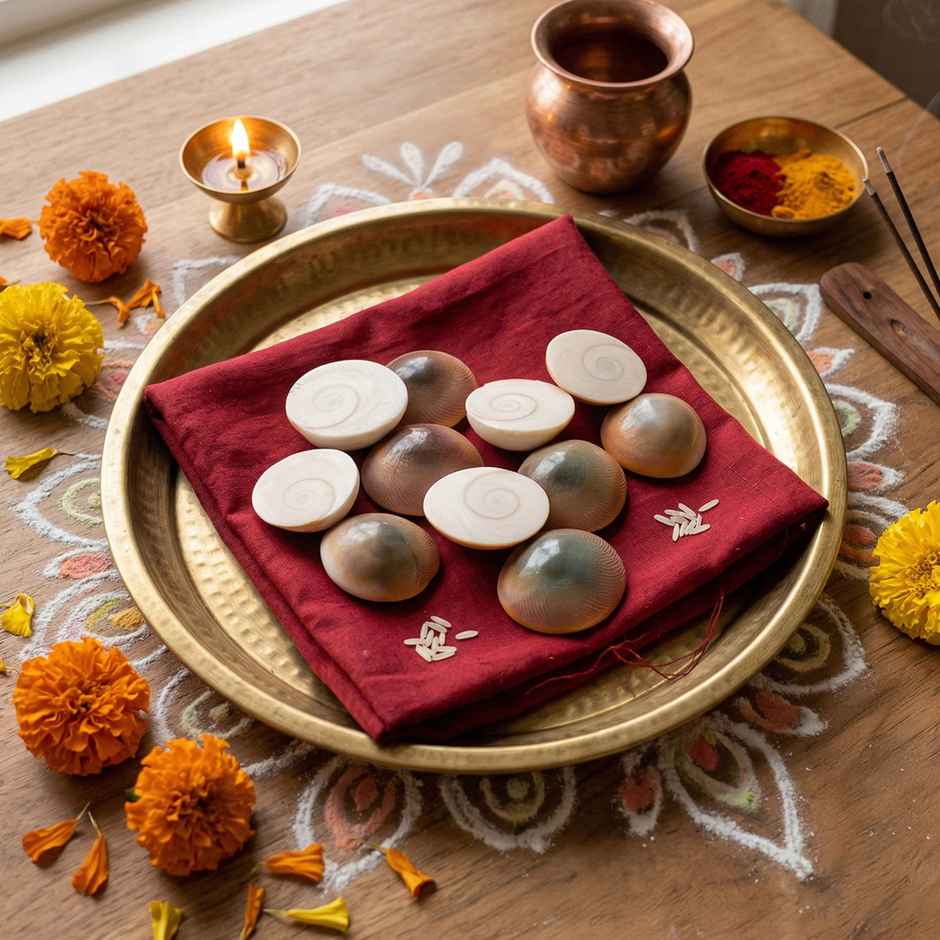 Gomati Chakra | Pack of 11 | Auspicious Buy | Cycle