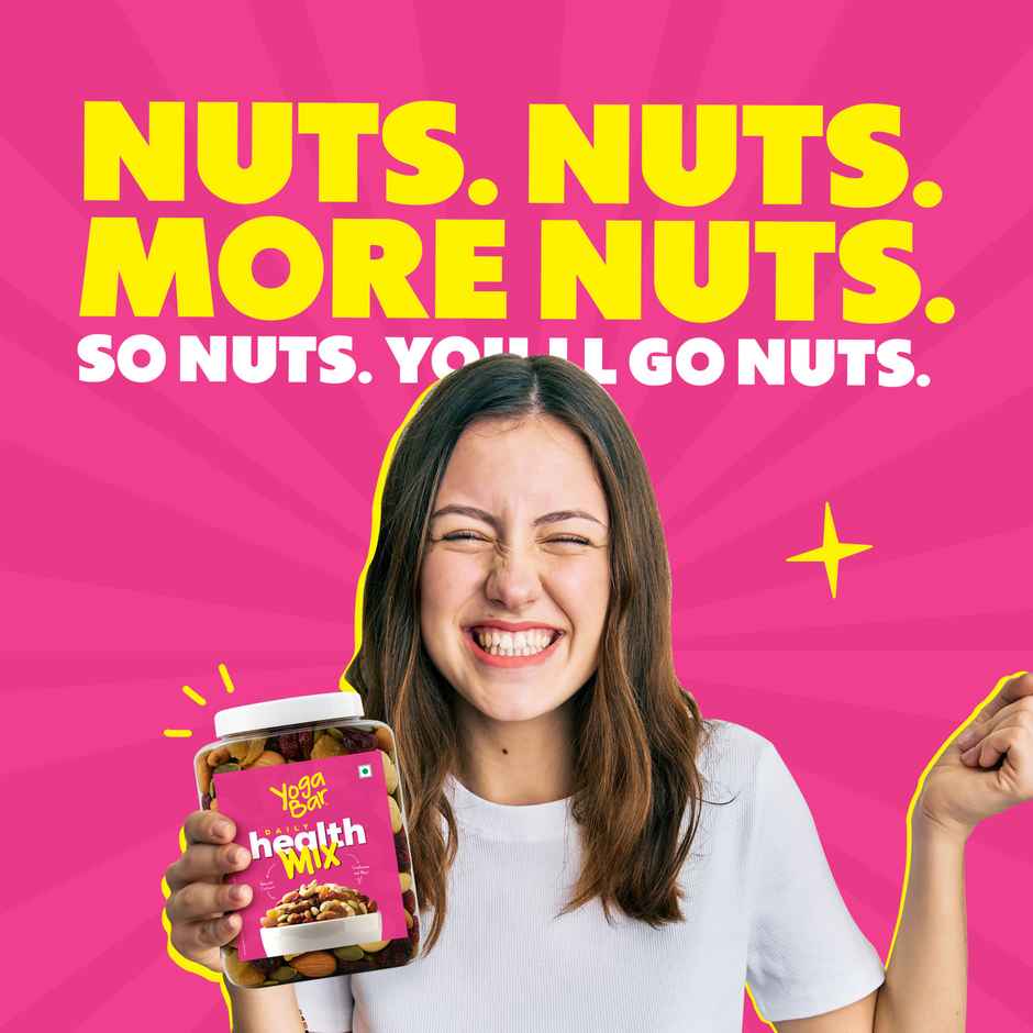 Yogabar Trail Mix - Daily Health Mix, Healthy Trail Mix With Dry Fruits