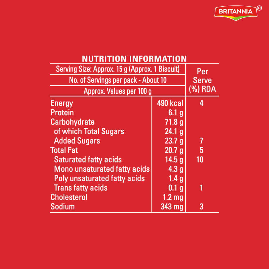 Britannia 5050 Caramel Dipped Sandwich Biscuit