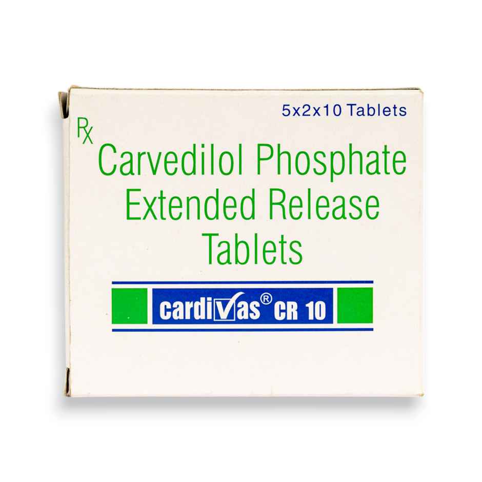 Cardivas CR 10 Tablet
