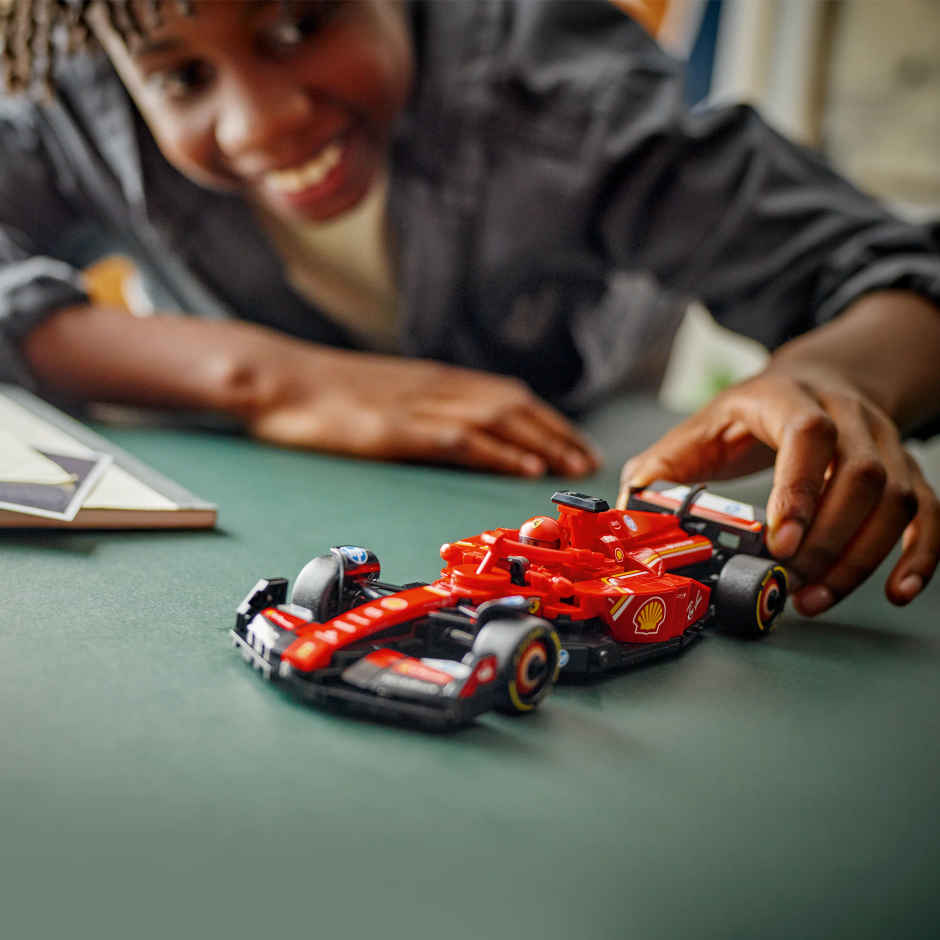 LEGO Speed Champions Ferrari SF24 F1 Race Car Driver Set 77242