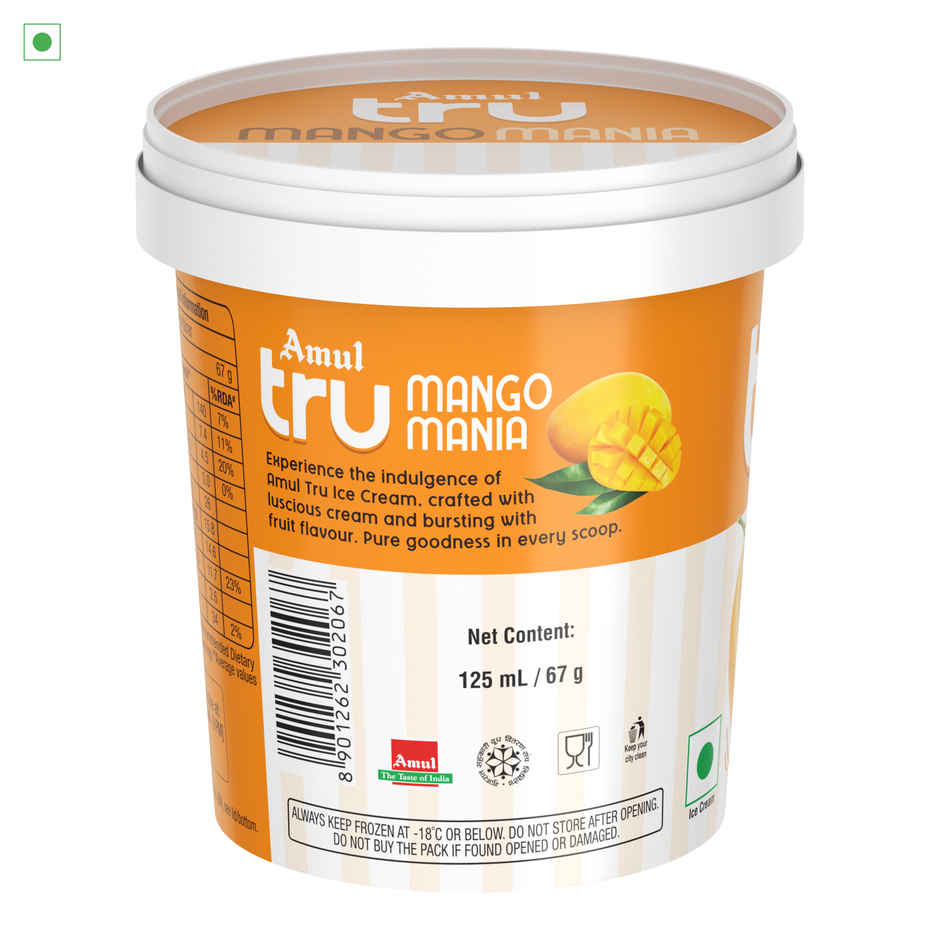 Amul Tru Mango Mania Ice Cream Cup