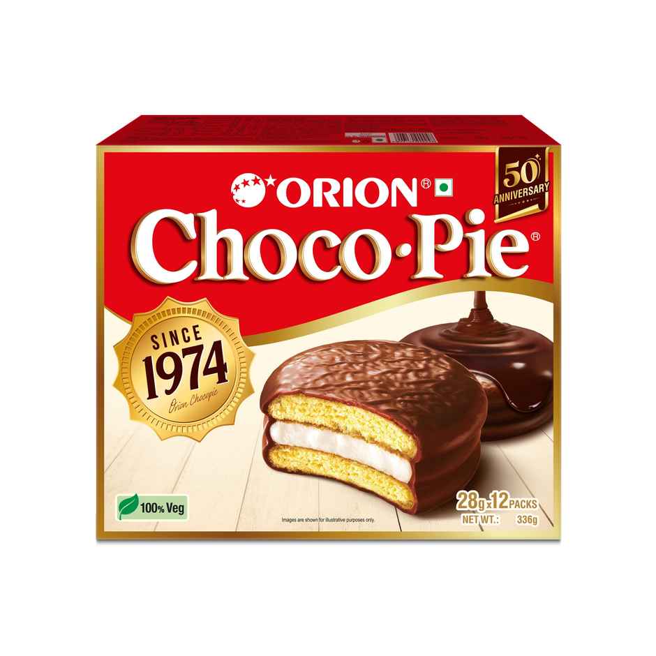 Orion Choco Pie - Chocolate Coated Soft Biscuit