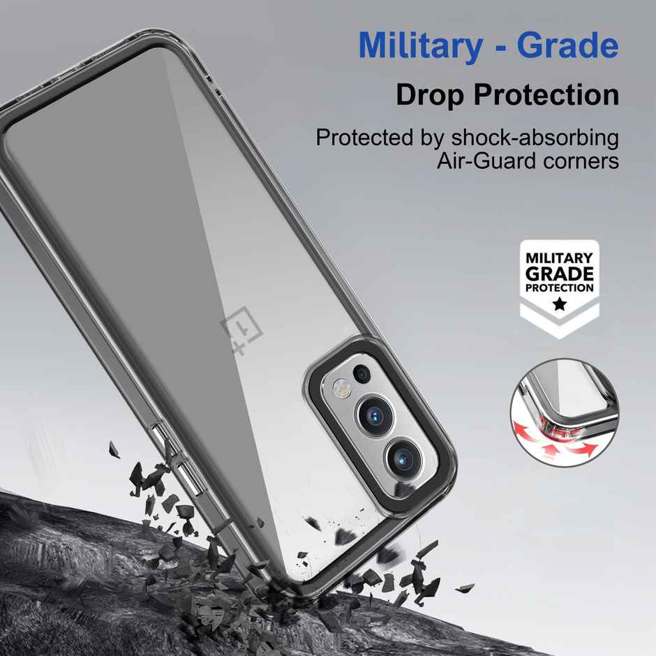 Zapcase Back Cover for OnePlus Nord 2 5G | Space-Black