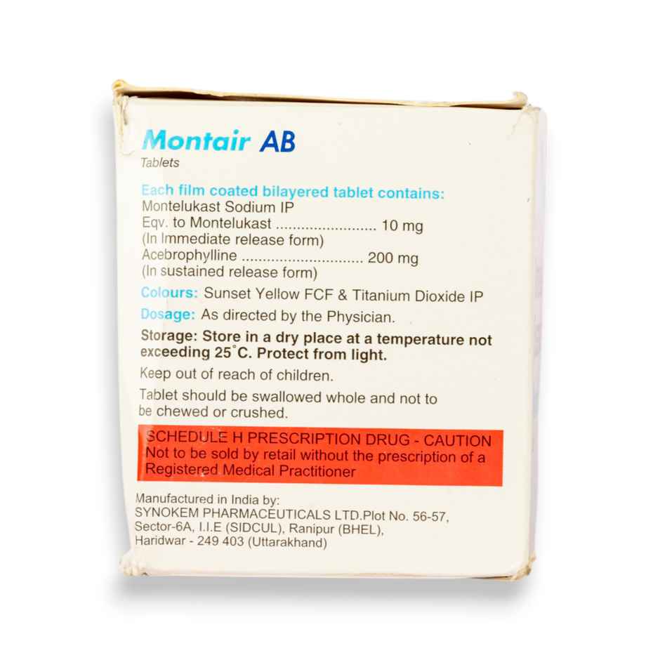 Montair AB Tablet SR