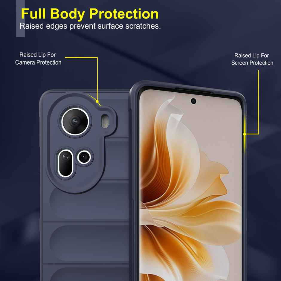 Zapcase Back Cover for OPPO Reno 11 5G | Magic-Sapphire