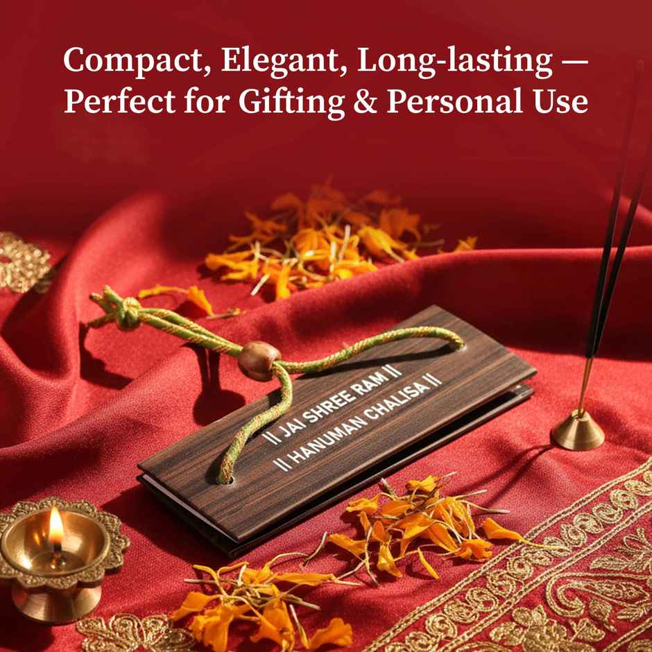 Pure Hanuman Chalisa On Palm Leaf | Non-Tearable Sheets | Sacred Text In English | Cycle