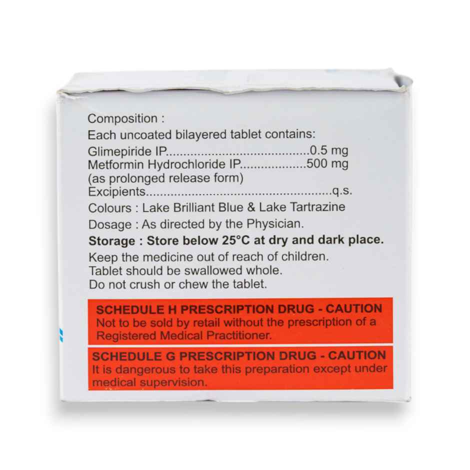 Glimisave M 0.5 Tablet PR