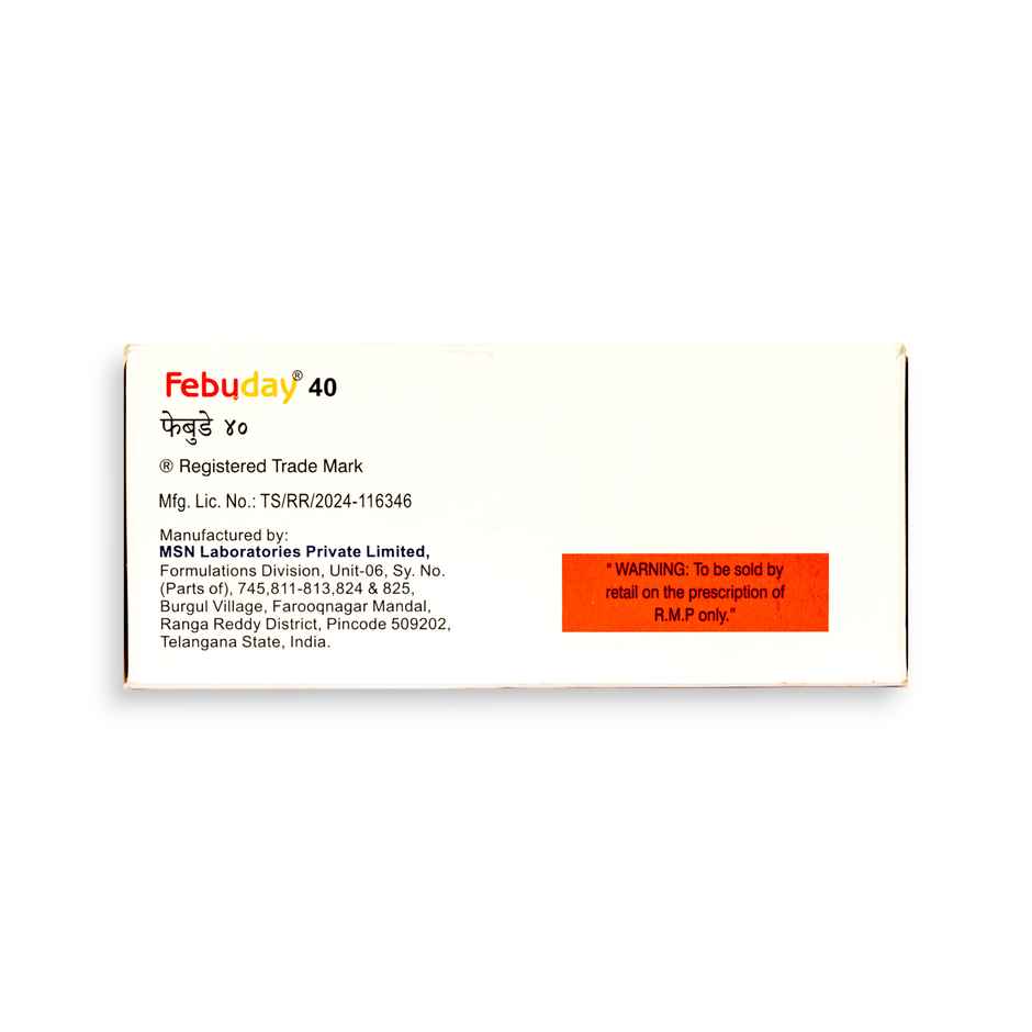 Febuday 40 Tablet