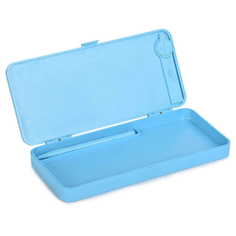 Chrome Magic Pencil Box For Kids Special Pencil Case | Lcd Screen | Writing Pen | Assorted