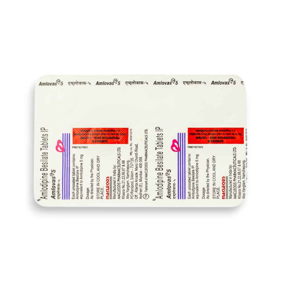 Amlovas-5 Tablet