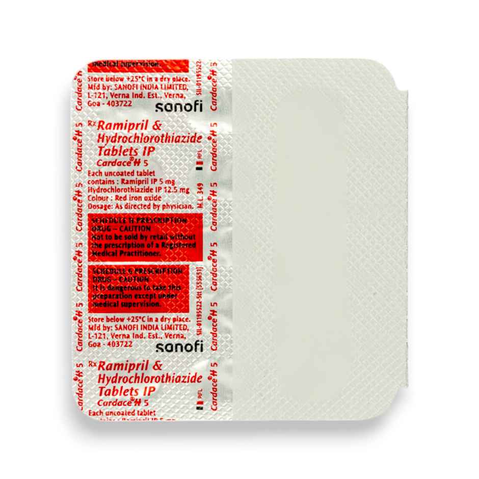 Cardace H 5 Tablet