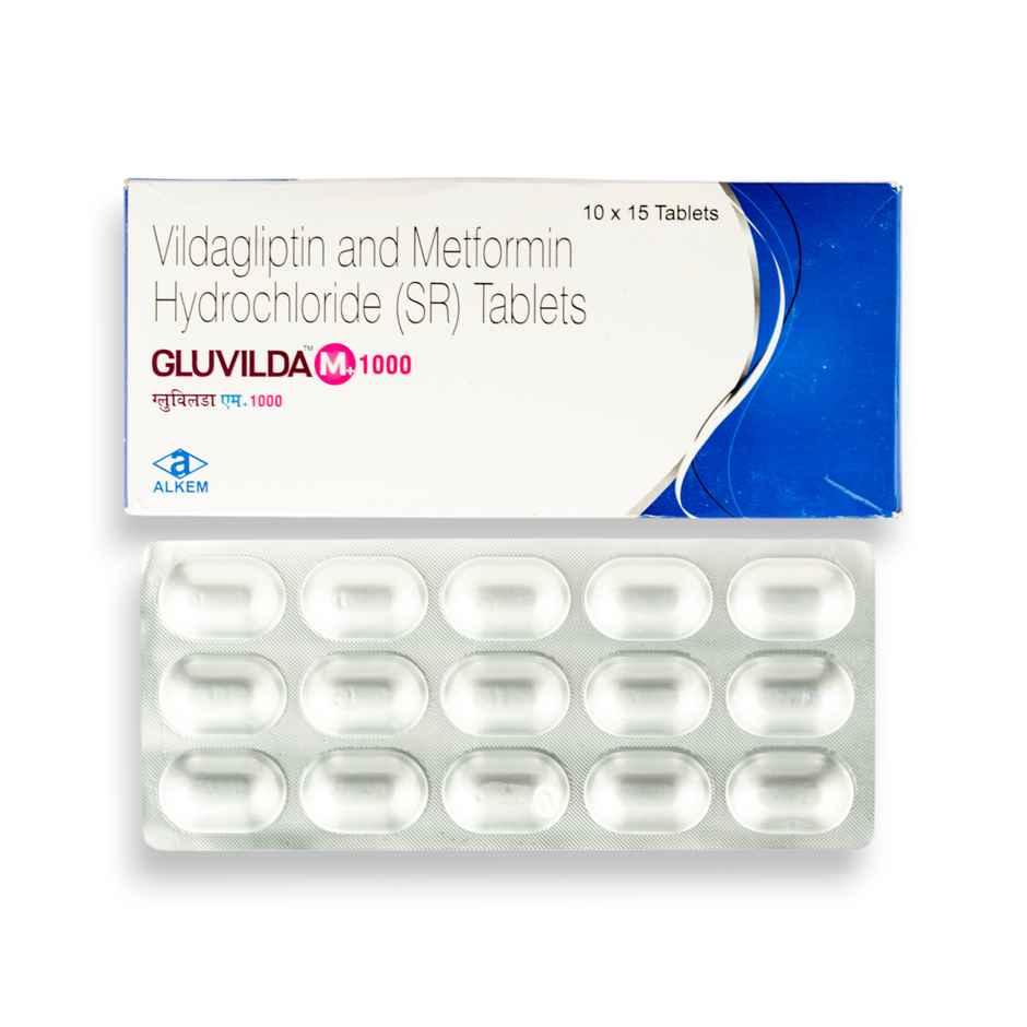 Gluvilda M+ 1000 Tablet SR
