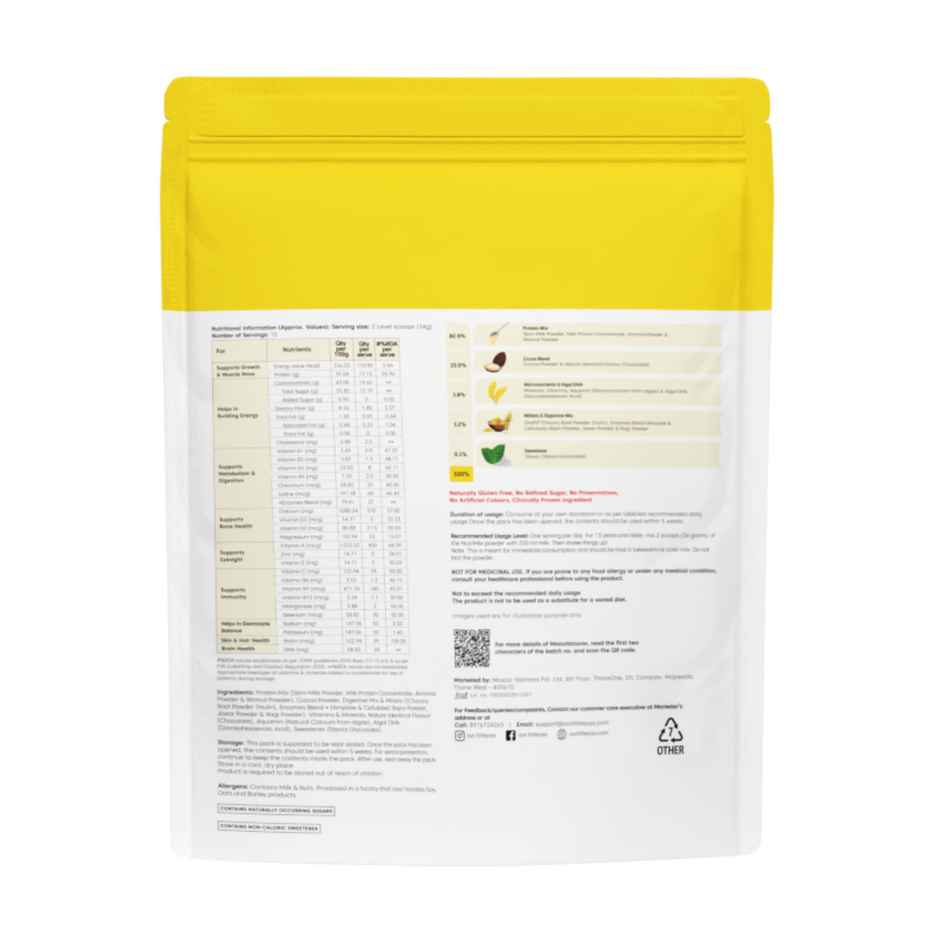 Little Joys Chocolate Nutrimix 13+| 12 G Protein