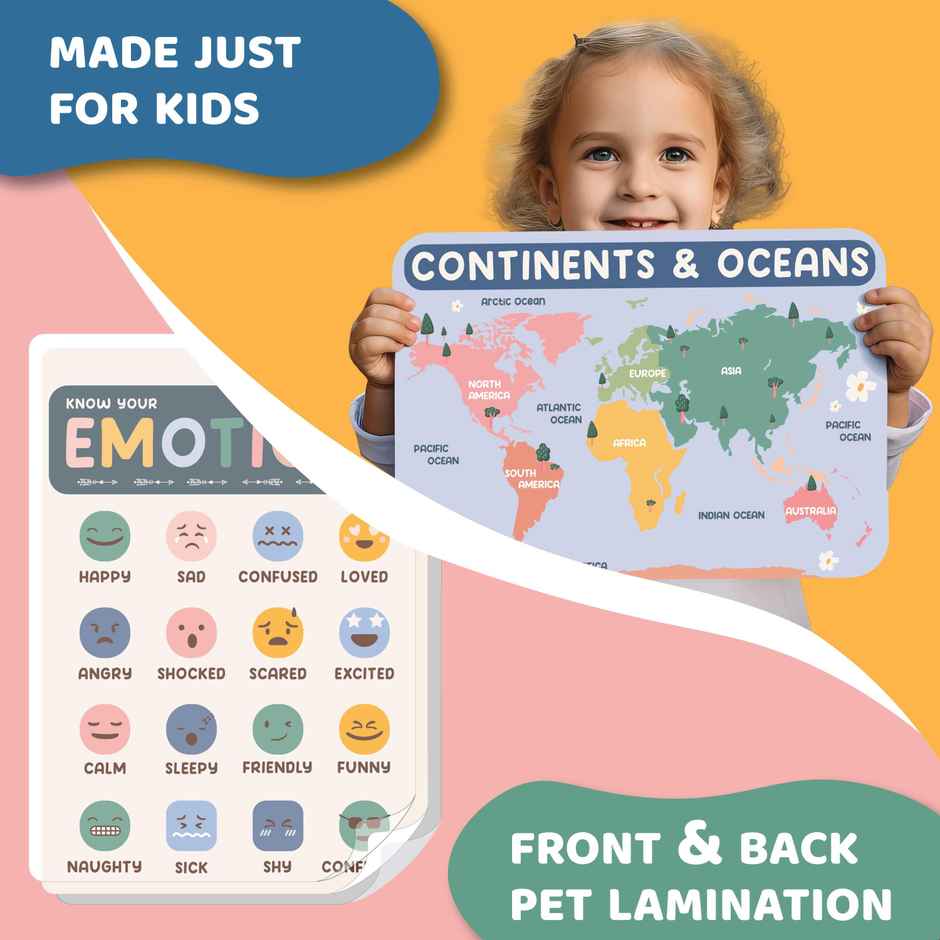 Jackinthebox Pre K Poster - Boho - Great For Gifting