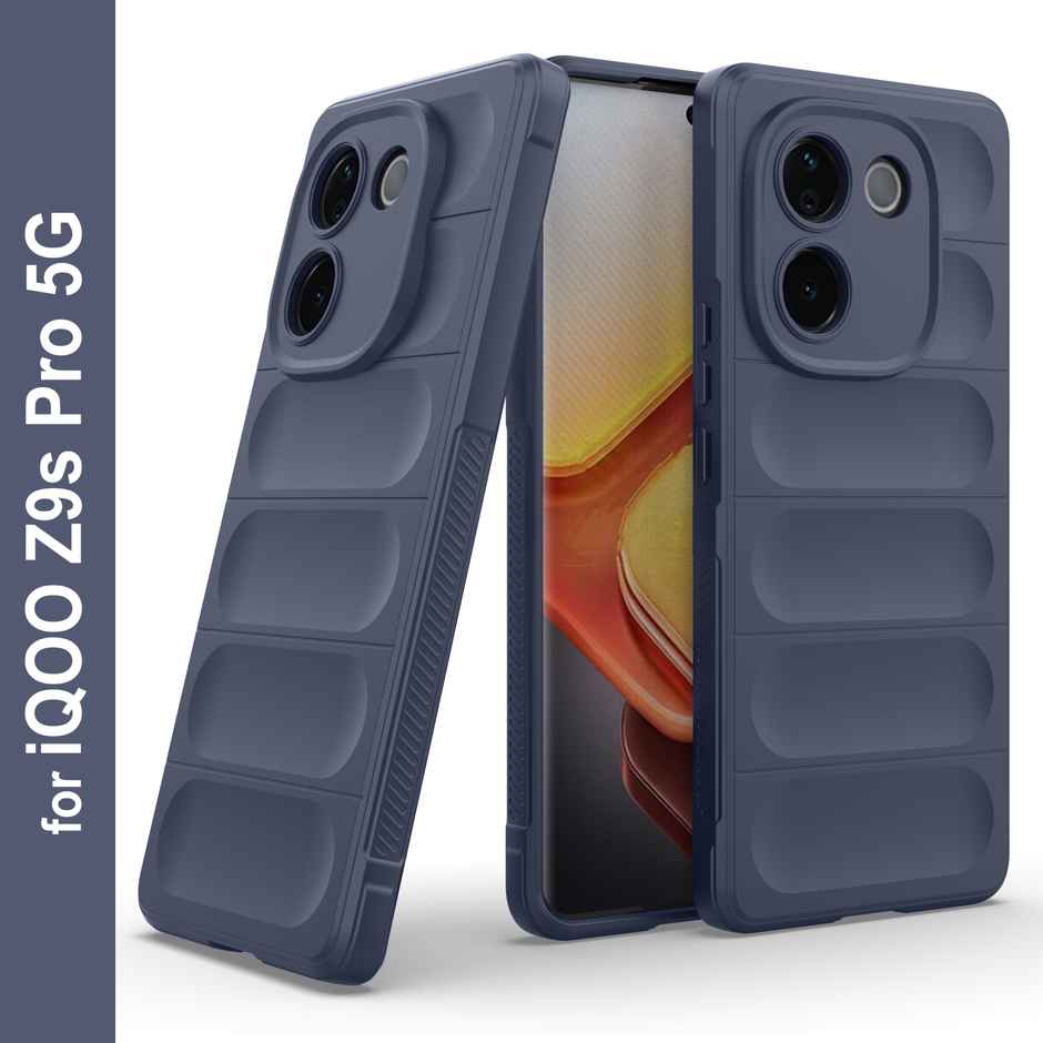 Zapcase Back Cover for iQOO Z9s Pro 5G | Magic-Sapphire