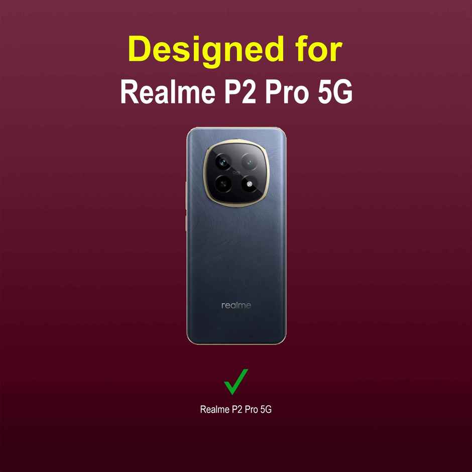 Zapcase Back Cover for Realme P2 Pro 5G | Magic-Plum