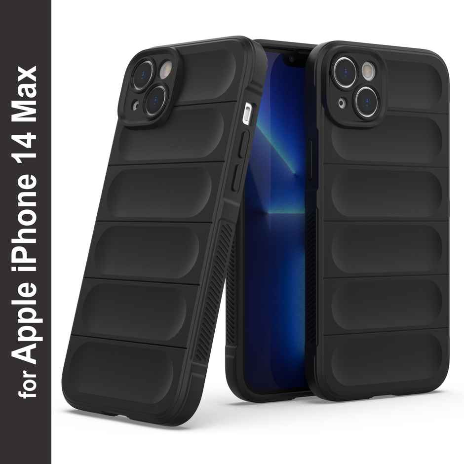 Zapcase Back Cover for Apple iPhone 14 Plus | Magic-Black